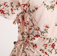 Load image into Gallery viewer, Korean Dress  Modern Hanbok Wild Flower
