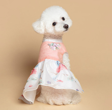 Load image into Gallery viewer, Korean Dress Pet Bunch of Flower Hanbok

