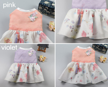 Load image into Gallery viewer, Korean Dress Pet Bunch of Flower Hanbok
