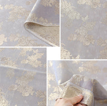 Load image into Gallery viewer, Korean Traditional Hanbok Light Gray Rose Fabric(75-898)
