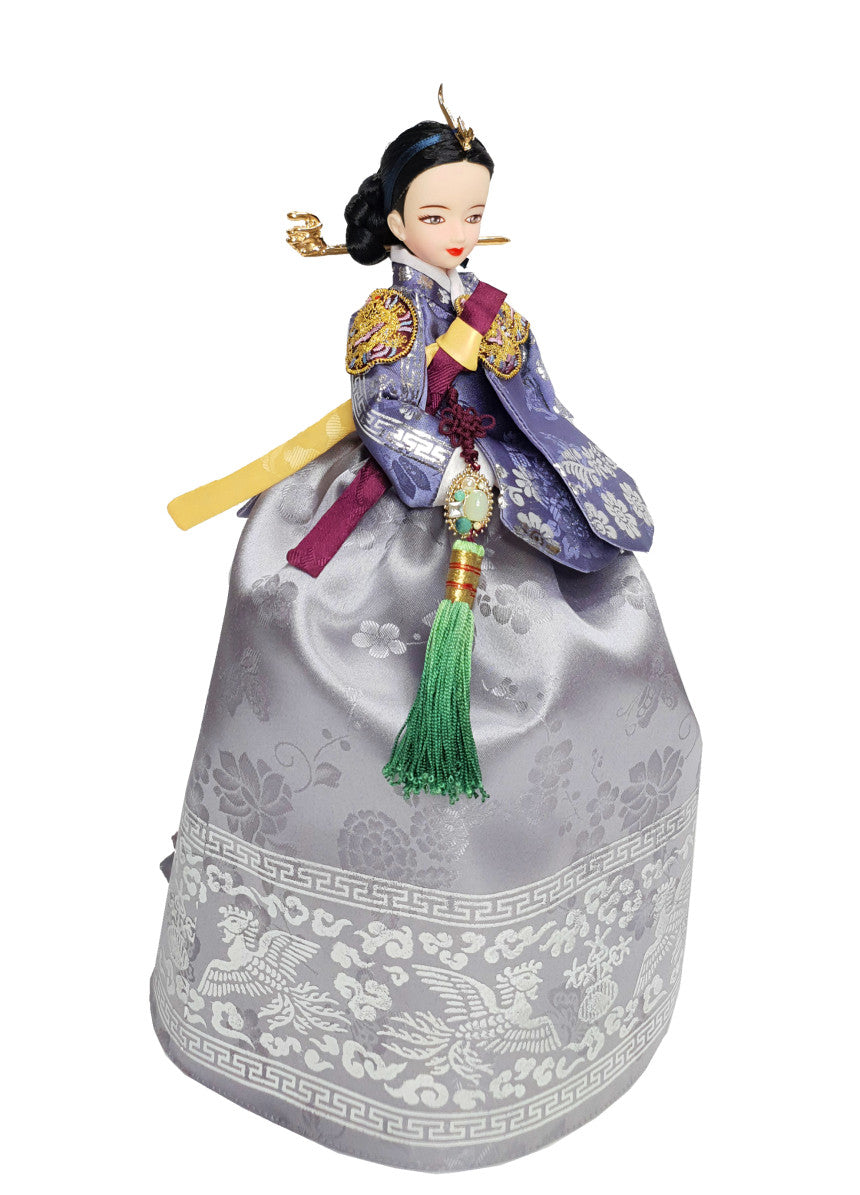 Queen Sunwon Hanbok Doll X DANJANG handmade