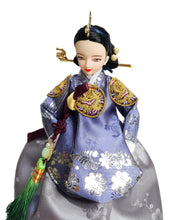 Load image into Gallery viewer, Queen Sunwon Hanbok Doll X DANJANG handmade
