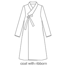 Load image into Gallery viewer, Hanbok Diy Adult Women Coat Durumagi Cloth Pattern
