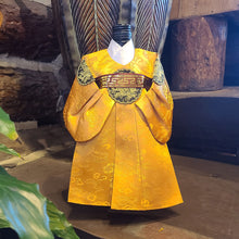 Load image into Gallery viewer, Korean Traditional King Hanbok Wine Bottle Cover Yellow
