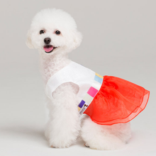 Load image into Gallery viewer, Korean Dress Pet Hanbok Red
