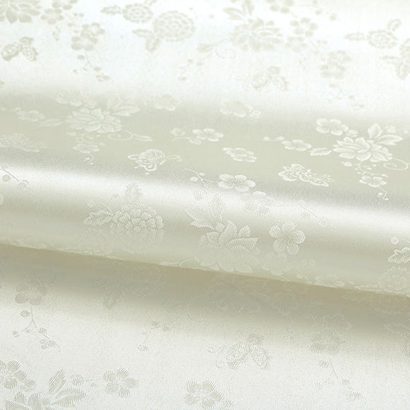 Korean Traditional Hanbok Ivory Fabric(96-278)