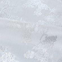Load image into Gallery viewer, Korean Traditional Hanbok White Flower Rose Fabric(75-819)

