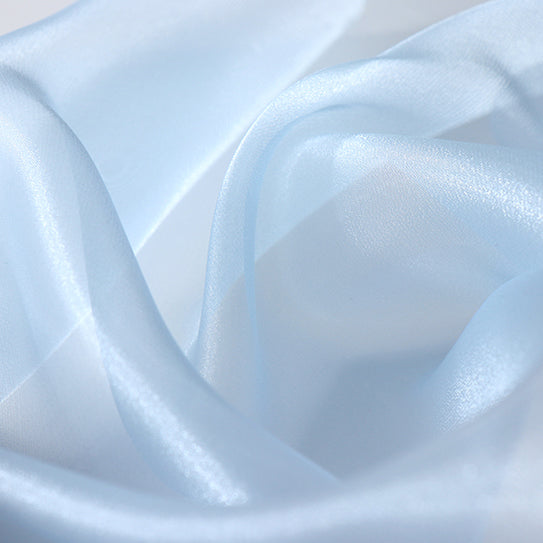 Korean Traditional Hanbok Sky Blue Sheer Fabric(55-642)