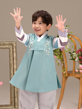 Load image into Gallery viewer, Korean Boy Hanbok Mint
