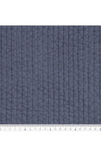 Load image into Gallery viewer, Korean Traditional Hanbok Quilted Warm Navy Fabric(45-523)
