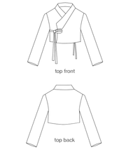 Load image into Gallery viewer, Hanbok Diy Adult Women Dress Cloth Pattern
